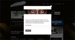 Desktop Screenshot of poetryvibe.com
